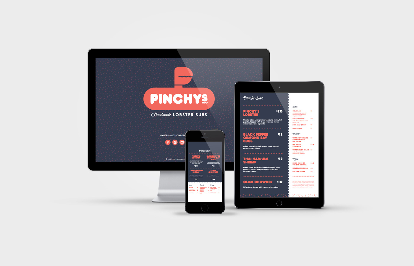 Pinchy's Brand Development